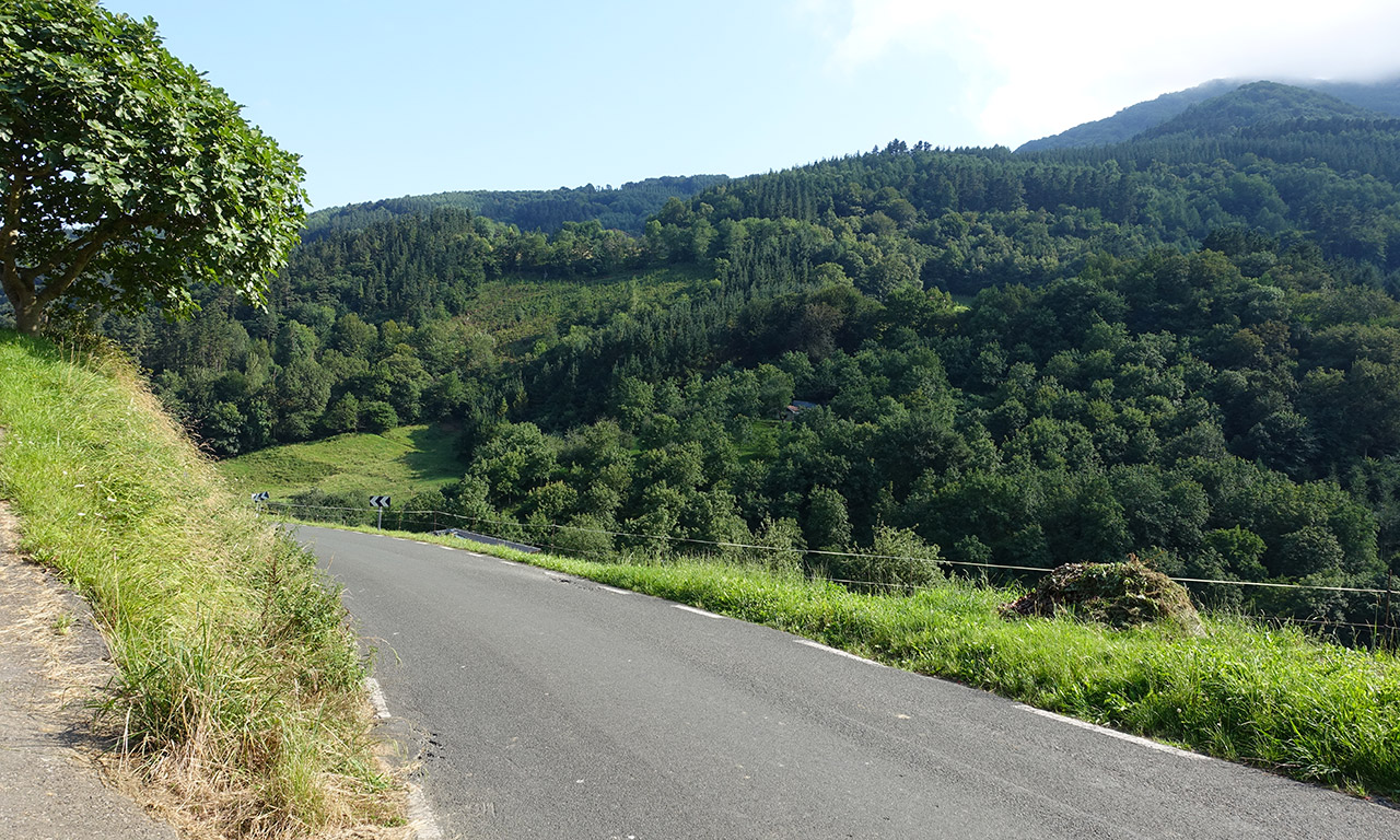 routes sinueuses dans les Pyrénées