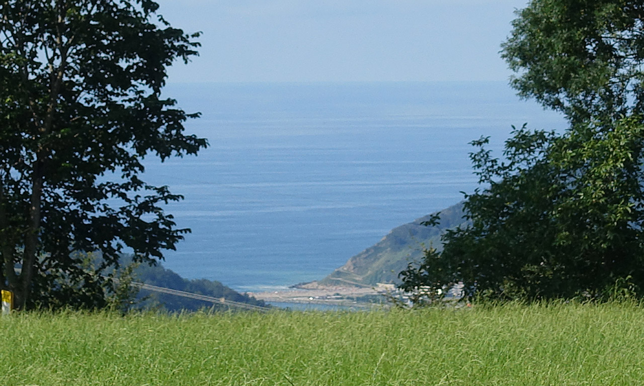 la mer à Saint Sebastien