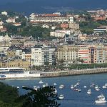 zoom sur la ville de Saint Sebastien