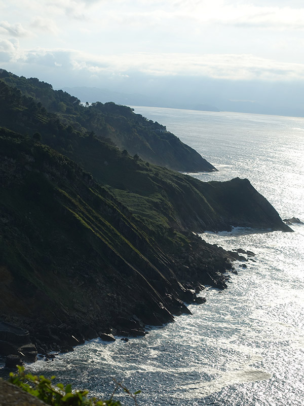 la mer près de Saint Sebastien