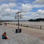 au bord de l'eau à Bordeaux