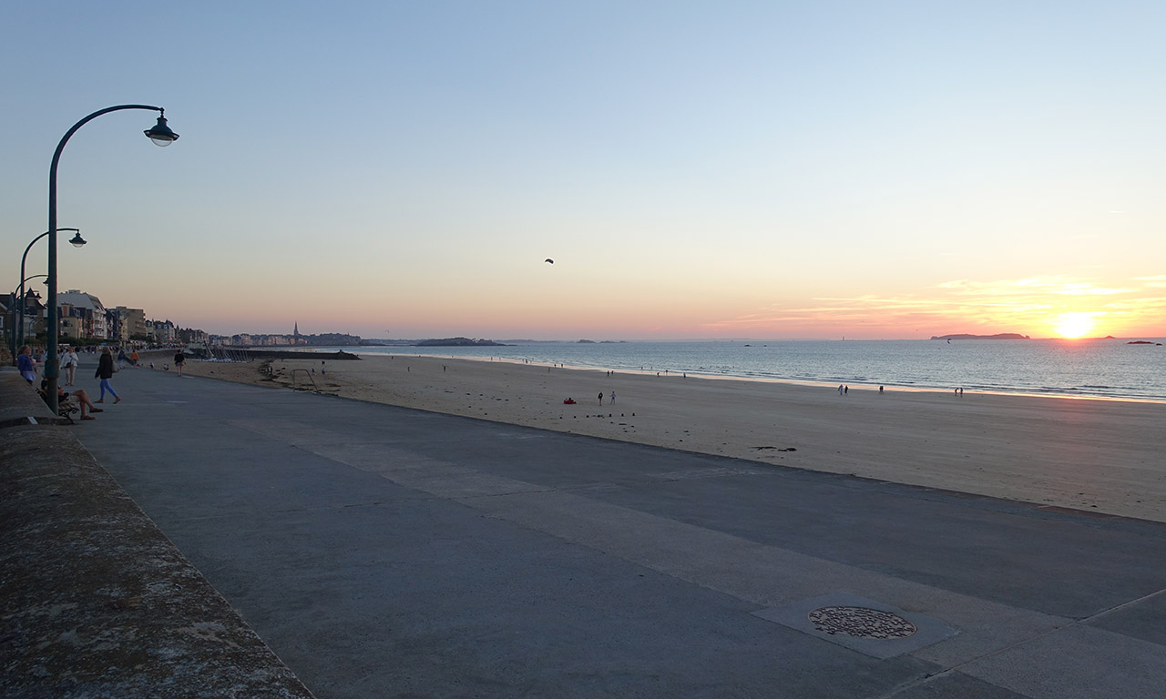 Rothéneuf, vue vers Intra Muros