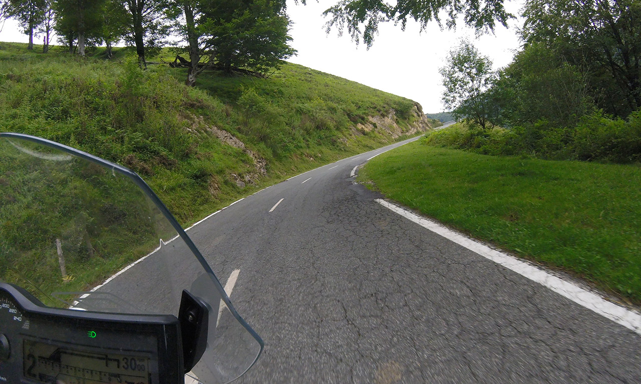 Balade moto en Espagne