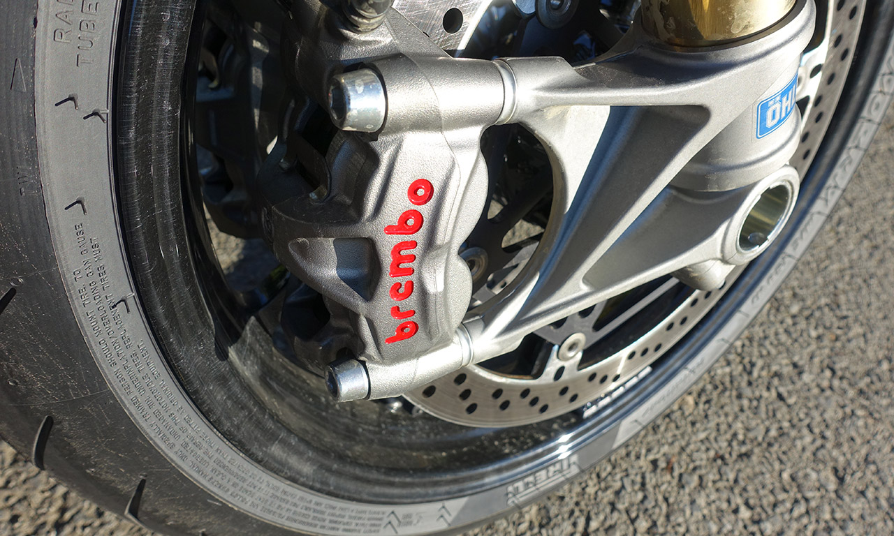 Brembo : marque des frein chez Ducati