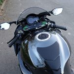 Kawasaki H2 vue du dessus