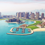 Ville de Doha capital du Qatar
