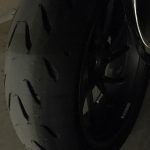 pneu moto en rodage : michelin RS
