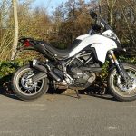 Multistrada blanche 950 Ducati