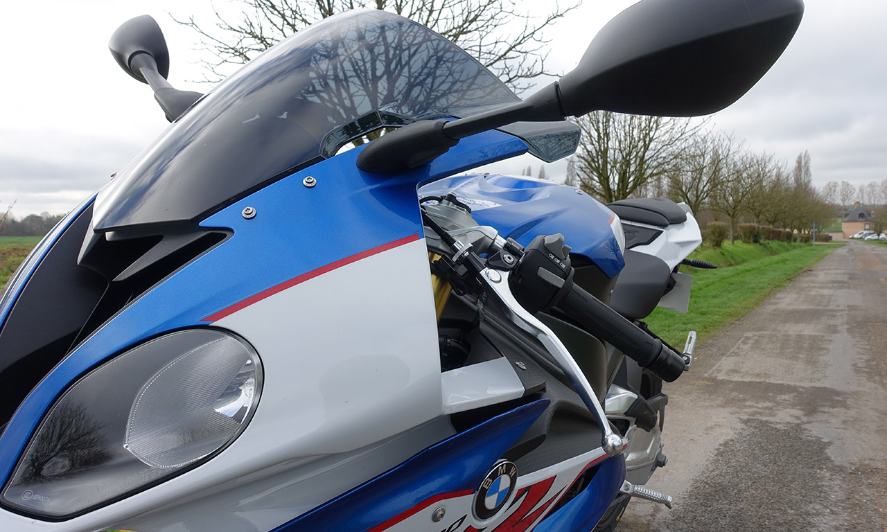 S1000RR 2017 bleue et blanche