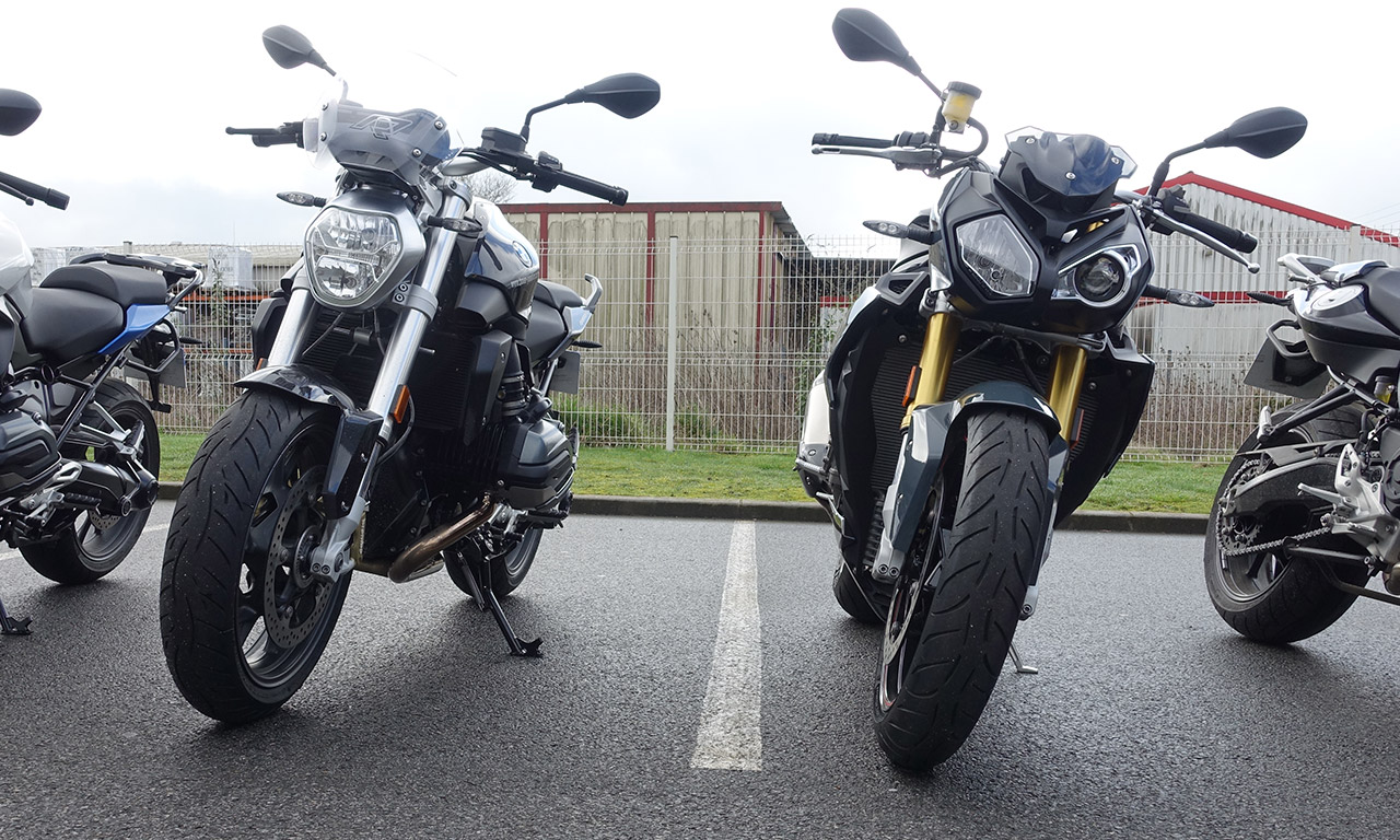 Comparatif moto : S1000R contre le R1200R