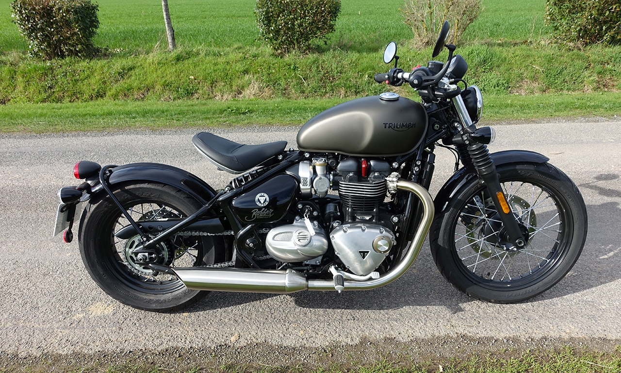 Bobber Triumph 1200 Bonneville