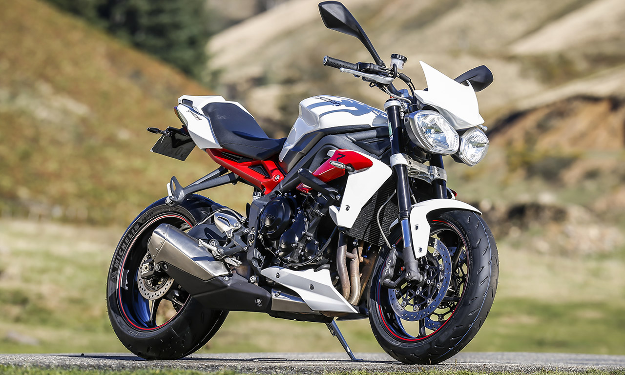 Street Triple 675 R en Michelin Power RS