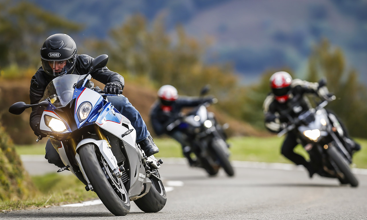 Balade moto avec les copains