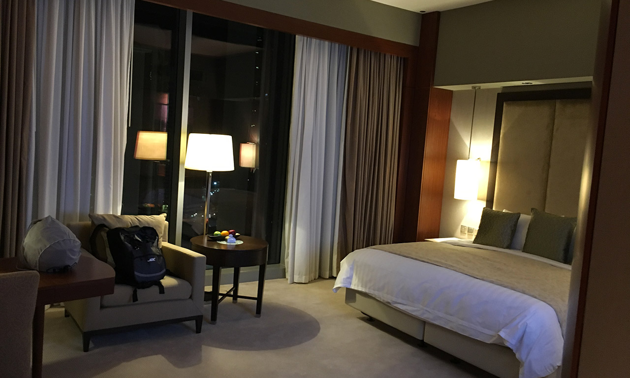 Chambre suite junior au shangri la doha de David Jazt