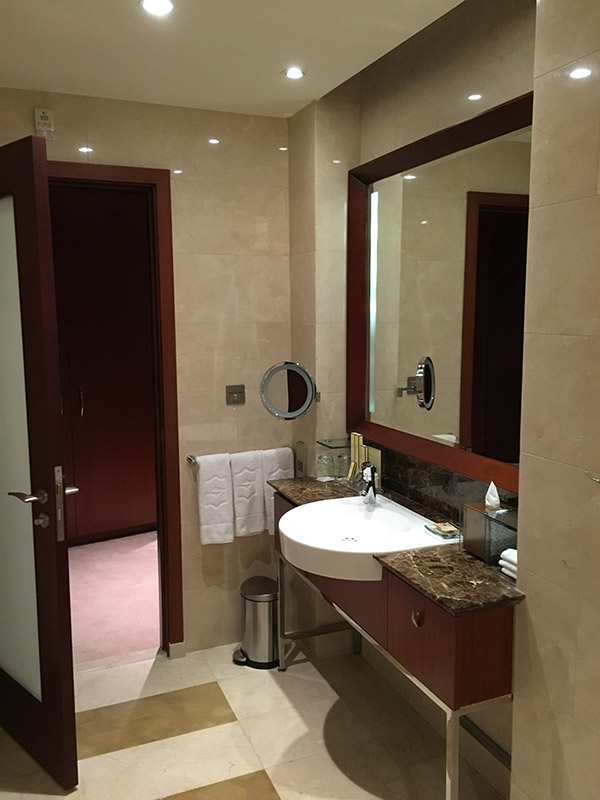 Salle de bain au shangri la doha