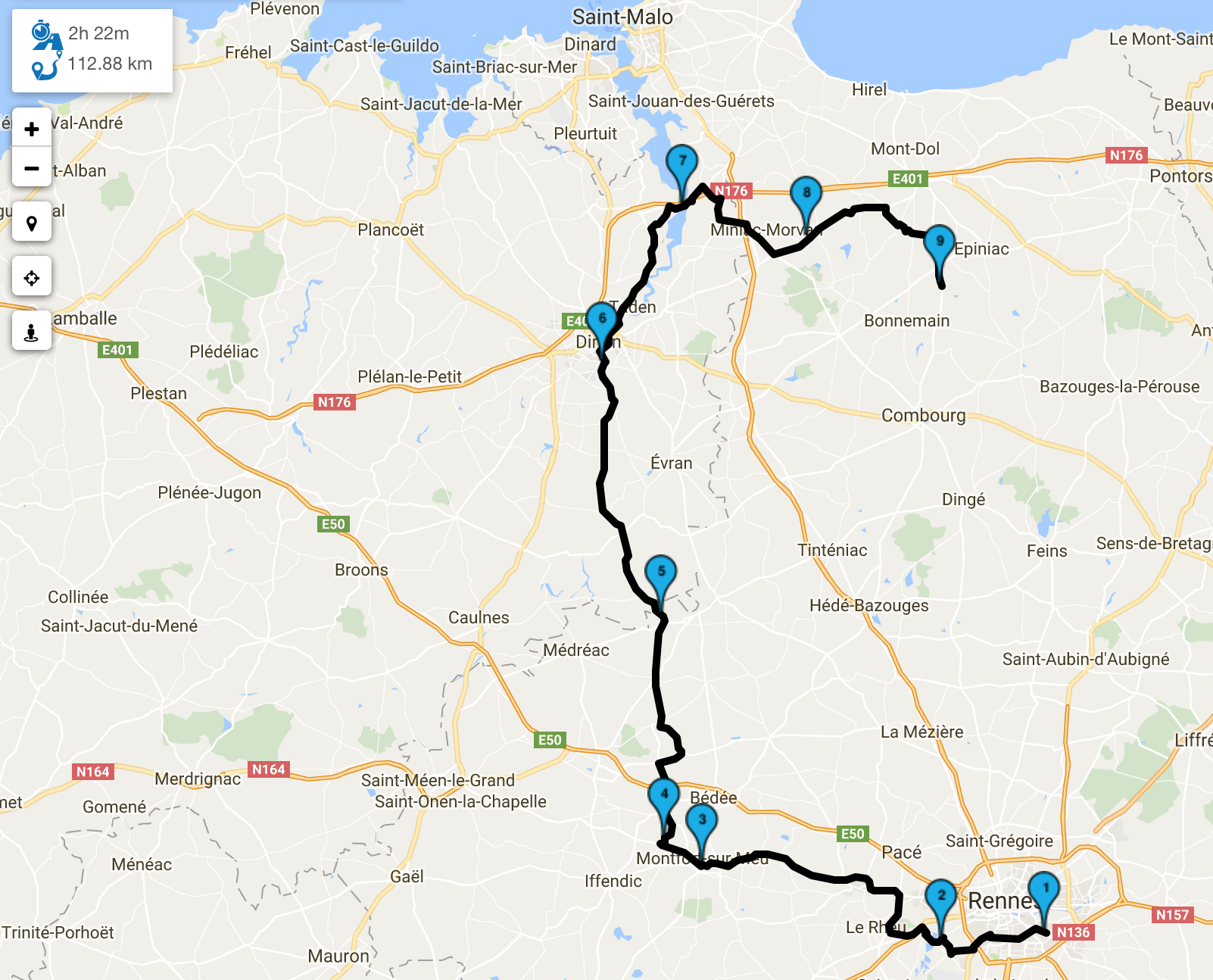 roadbook du 9 avril 2017