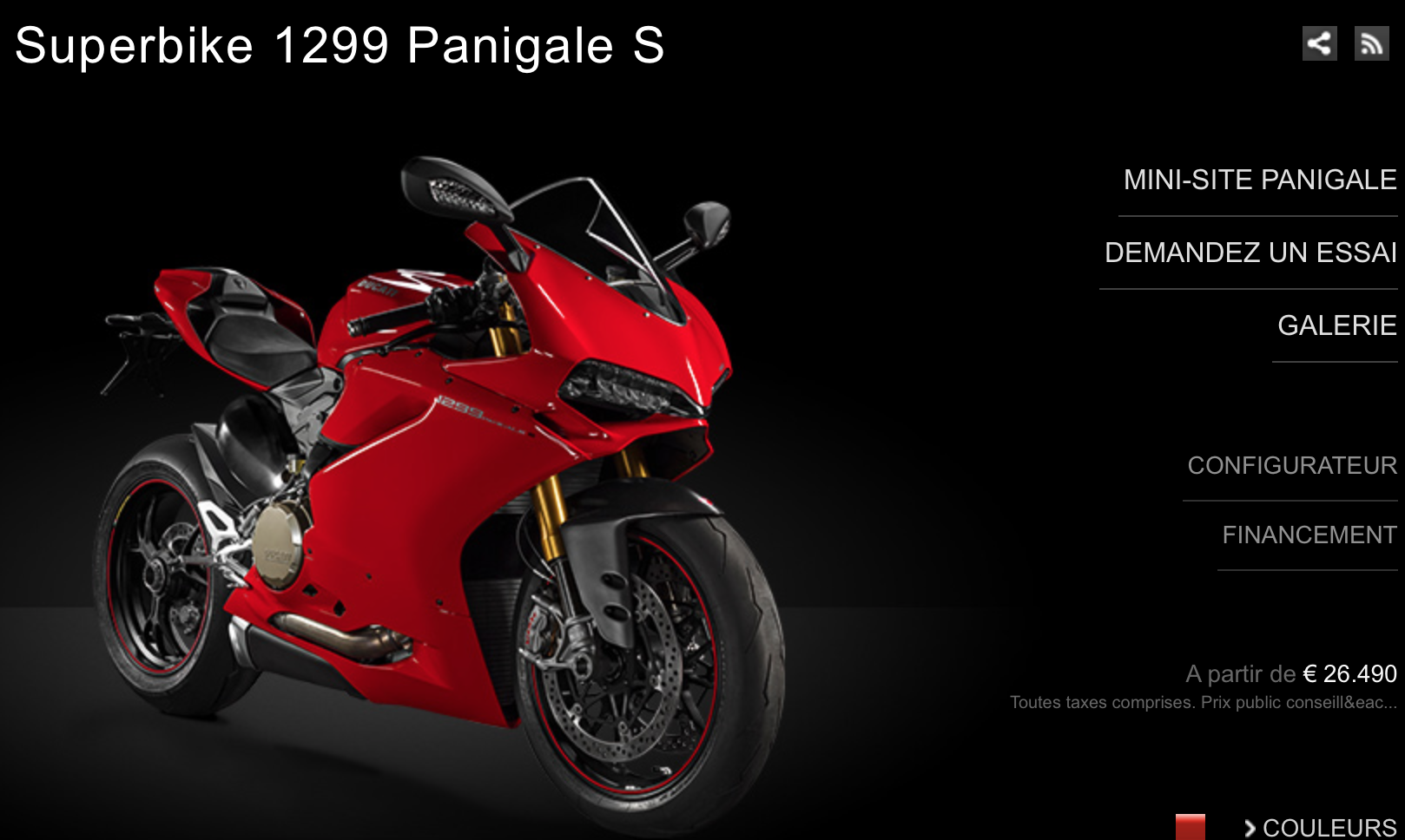 Ducati Panigale 1299 S : le choix de David Jazt