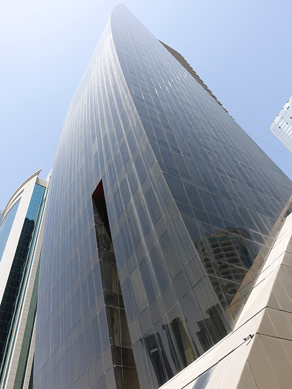 building en centre ville de Doha (Qatar)