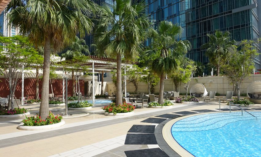 piscine exterieure au Shangri-La Doha