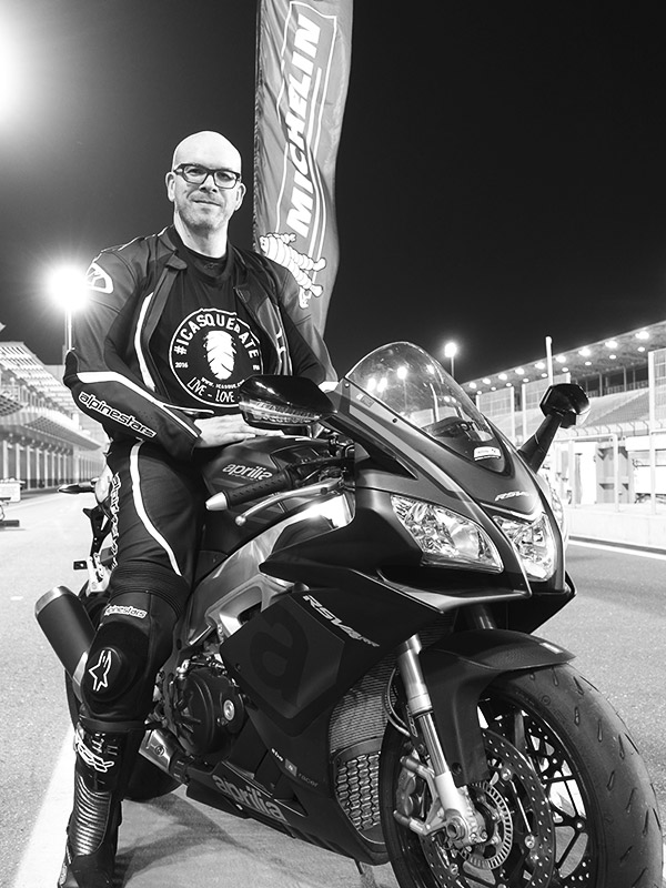 David Jazt sur une RSV4 RR - Power RS Michelin