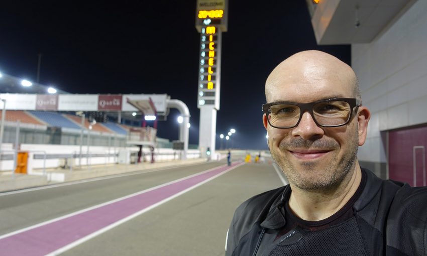 David Jazt - essai pneu moto Michelin Power RS à Losail au Qatar