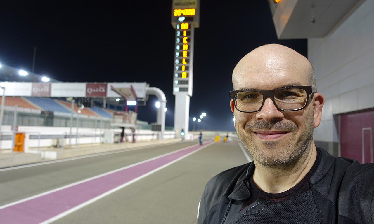 David Jazt - essai pneu moto Michelin Power RS à Losail au Qatar