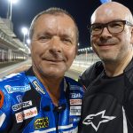 Alex VIEIRA (BMC moto) et David Jazt sur le Circuit de Losail (Qatar)