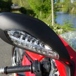 clignotants intégrés aux rétroviseurs sur le 1299 Panigale