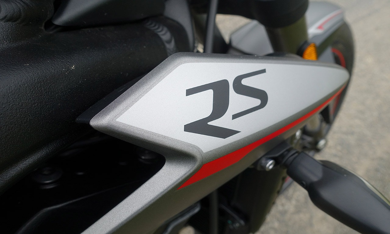 Triumph Street Triple en finition RS