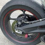 nouveau bras oscillant sur le Street Triple 765 RS