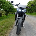 feu de jour à LED sur le Street Triple 765 RS