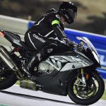 David Jazt sur le circuit de Losail (Qatar) en S1000RR