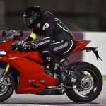 Panigale 1299S sur le circuit de Losail au Qatar (Michelin Power RS)