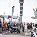 Arrivée sur le circuit de Losail : les motos à disposition