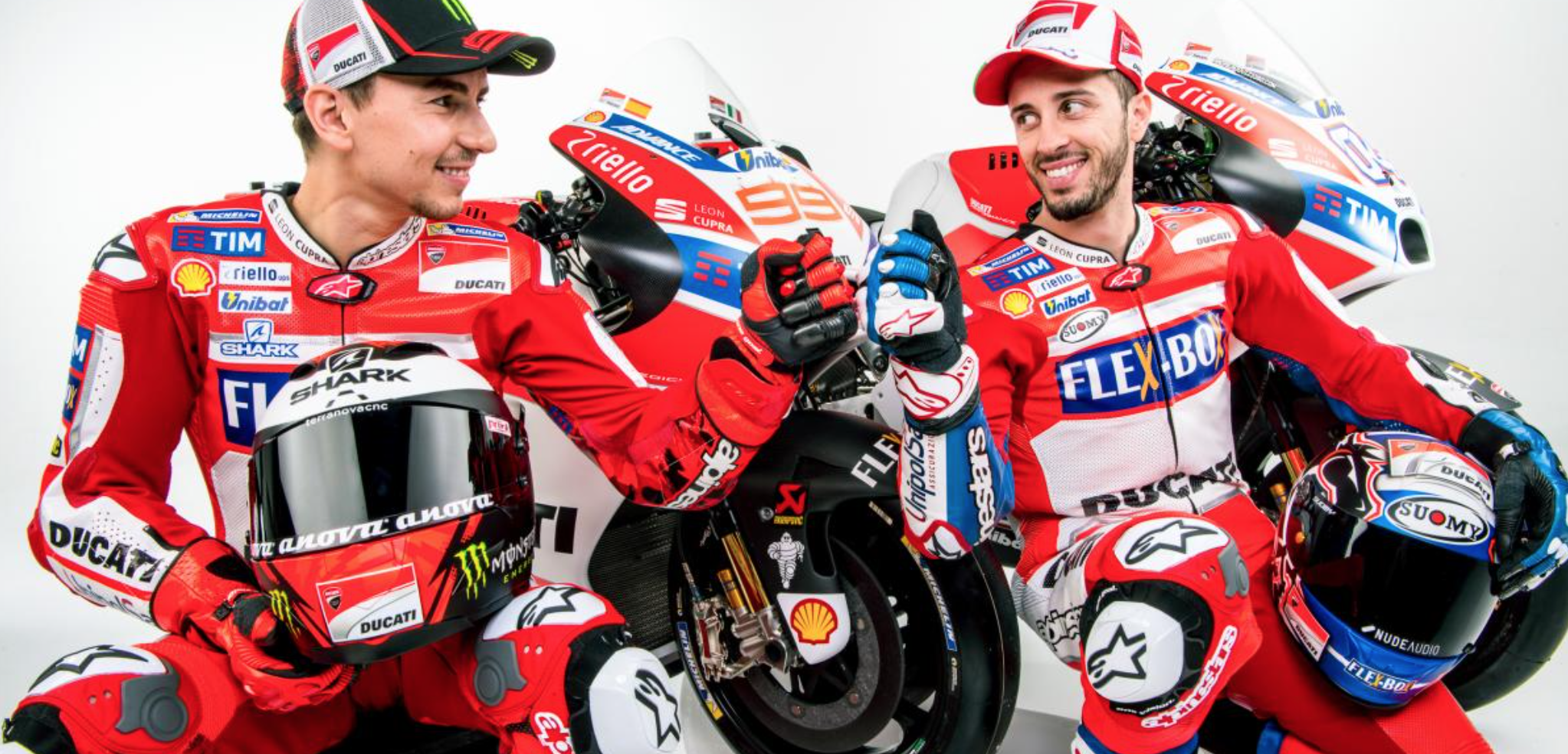 Jorge Lorenzo et Andrea Dovizioso