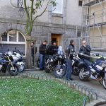 Motards Rennais dans Intra-Muros à Saint-Malo