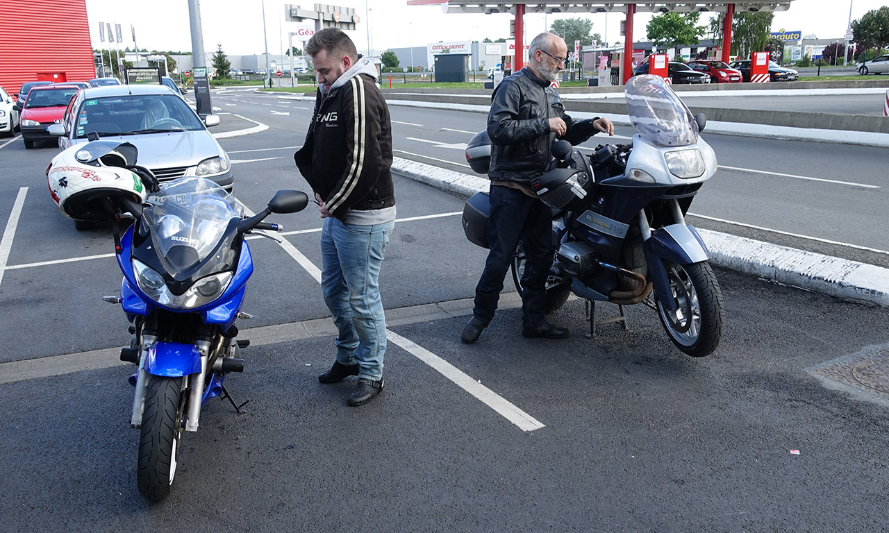 Camille & Jef : motards Rennais