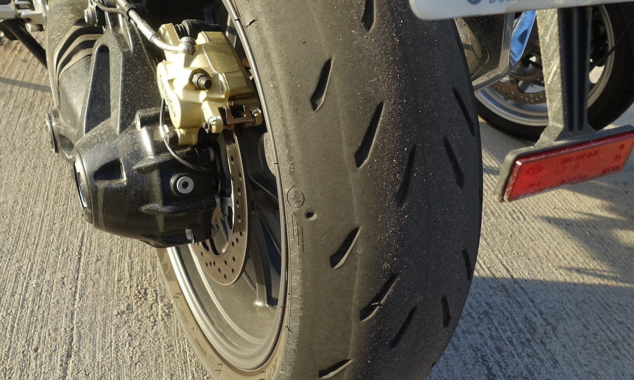 Usure Michelin Power RS à 2700km