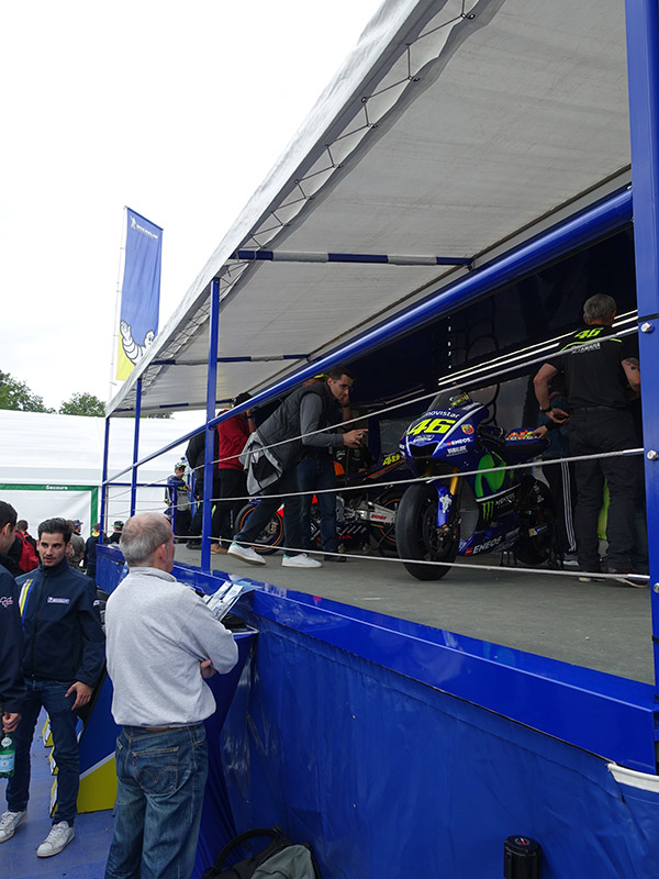 Stand Michelin au Moto GP Le Mans