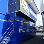 camion double niveau Moto GP Michelin