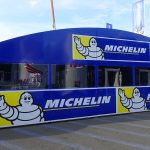 Atelier mécanique Michelin au MotoGP