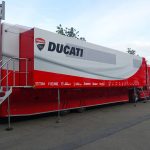 Camion Ducati au MotoGP