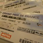 3 billets pour assister aux 3 jours Moto GP Le Mans