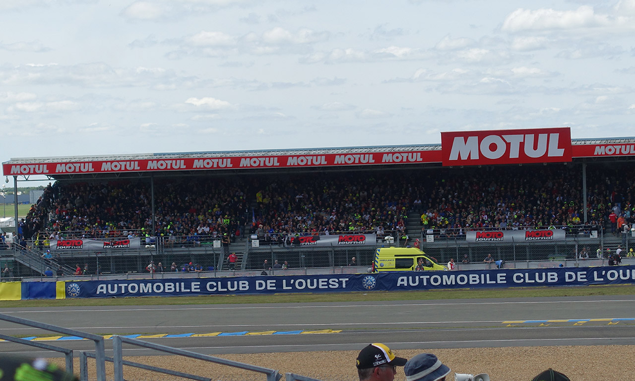 Laurent, tribune MOTUL