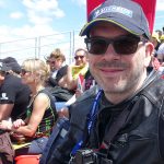 David Jazt, Tribune Ouest France sur le circuit des 24h du Mans pour le Moto GP