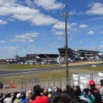 ambiance dans les gradins du moto gp le mans