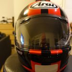 nouveau casque de moto de David Jazt