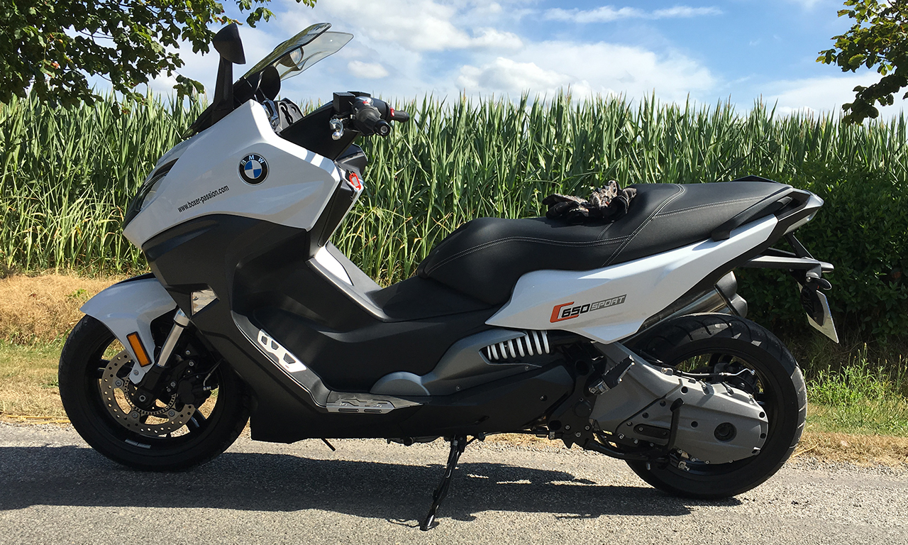 Maxi scooter BMW sportif : C650 Sport