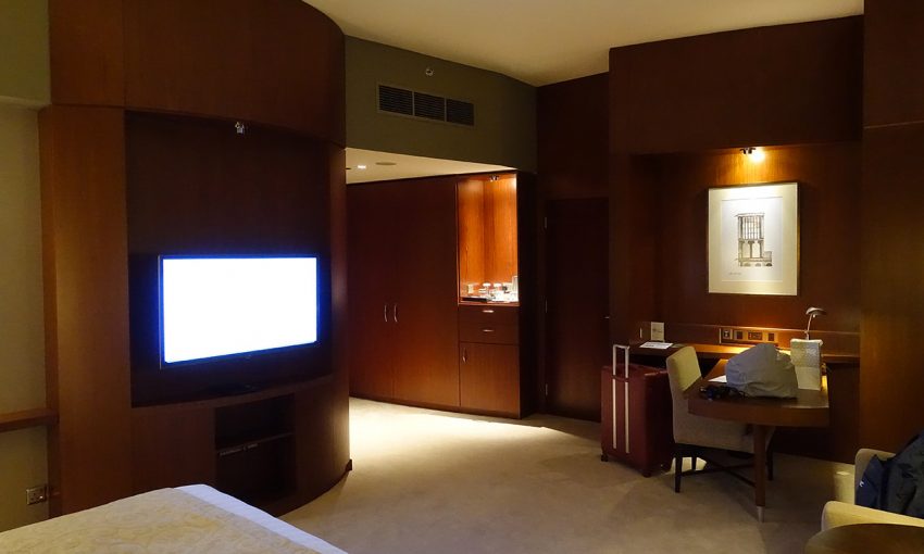 ma chambre d'hôtel à Doha
