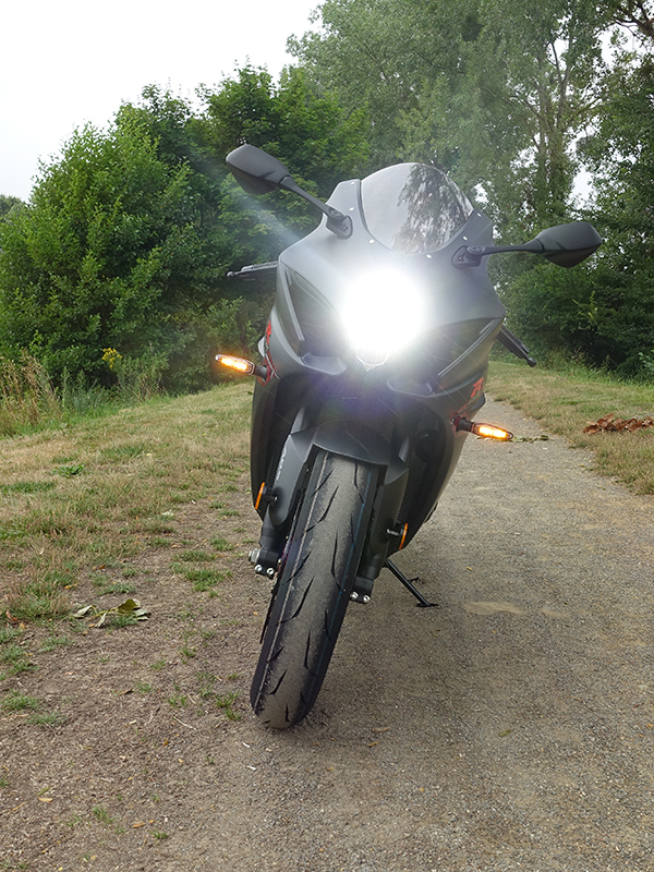 led et veilleuse sur le GSXR 1000 2018